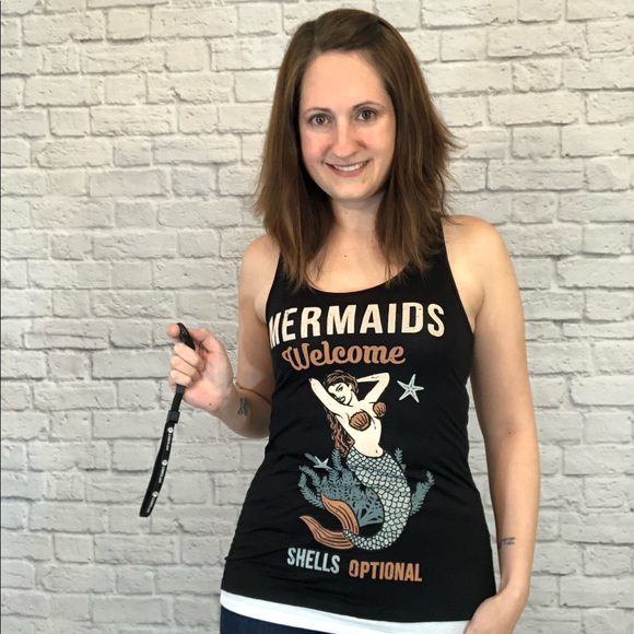 Bear Dance | Mermaids Welcome Graphic Tank Top - Picture 7 of 8